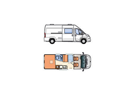 noleggio camper furgonato