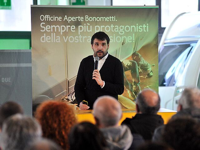 Michel Vuillermoz a Officine Aperte 2023 Bonometti