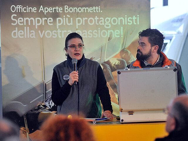 Simona Kvapilova ad Officine Aperte 2023 Bonometti